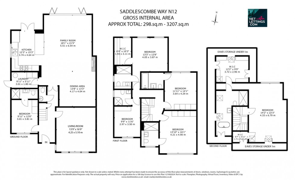 Floorplan for Saddlescombe Way, London